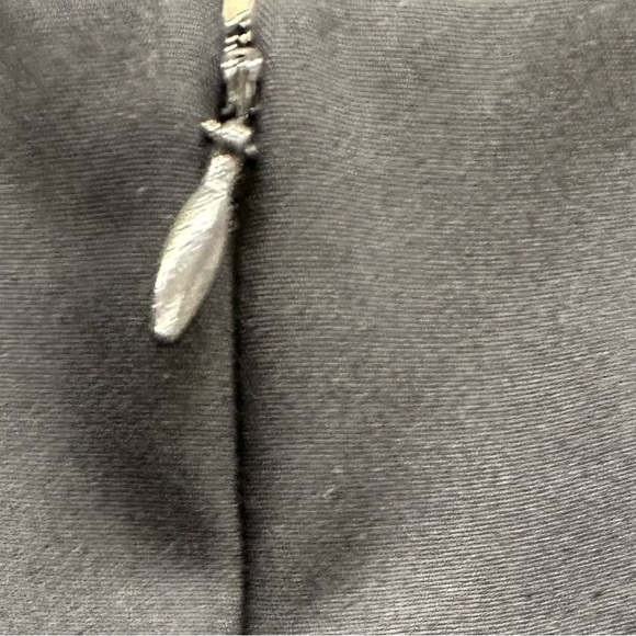 Ann Taylor Black Mini Skirt Sz 10 P Lined - Picture 4 of 7